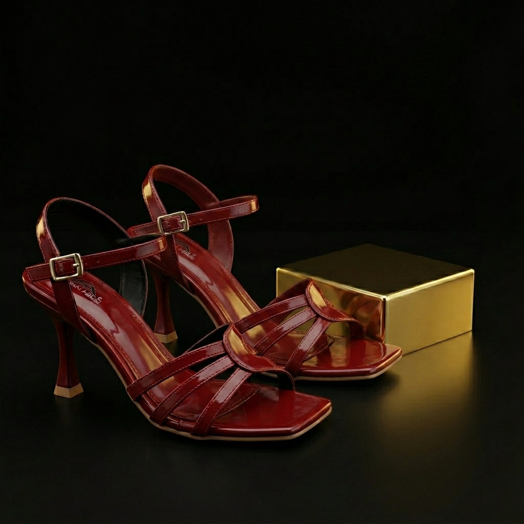 Re12-7cm heeled sandals