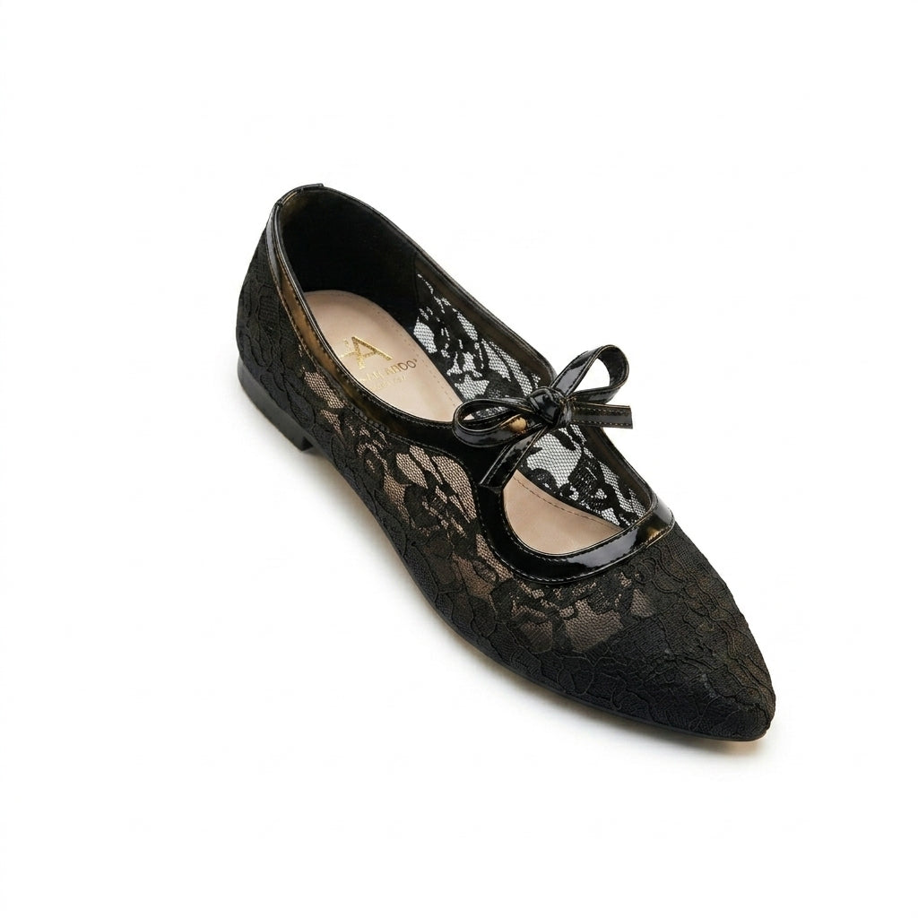 Re 18 - lace Mary Jane flats