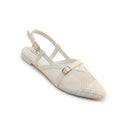Re 17 - Mesh Slingback Flats