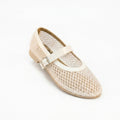 Re 19- Mesh Mary Jane flats