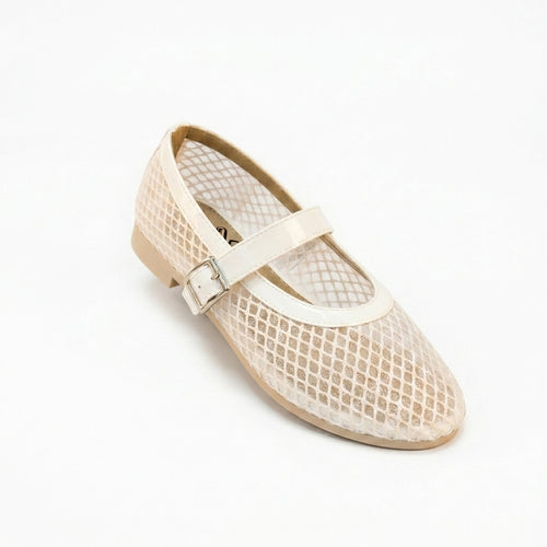 Re 19- Mesh Mary Jane flats
