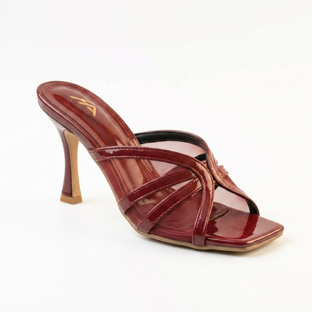 Re15-7cm heeled Slipper