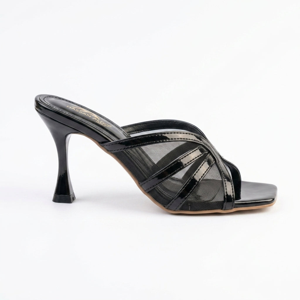 Re15-7cm heeled Slipper