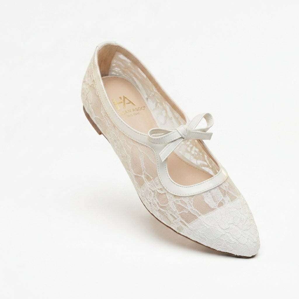 Re 18 - lace Mary Jane flats