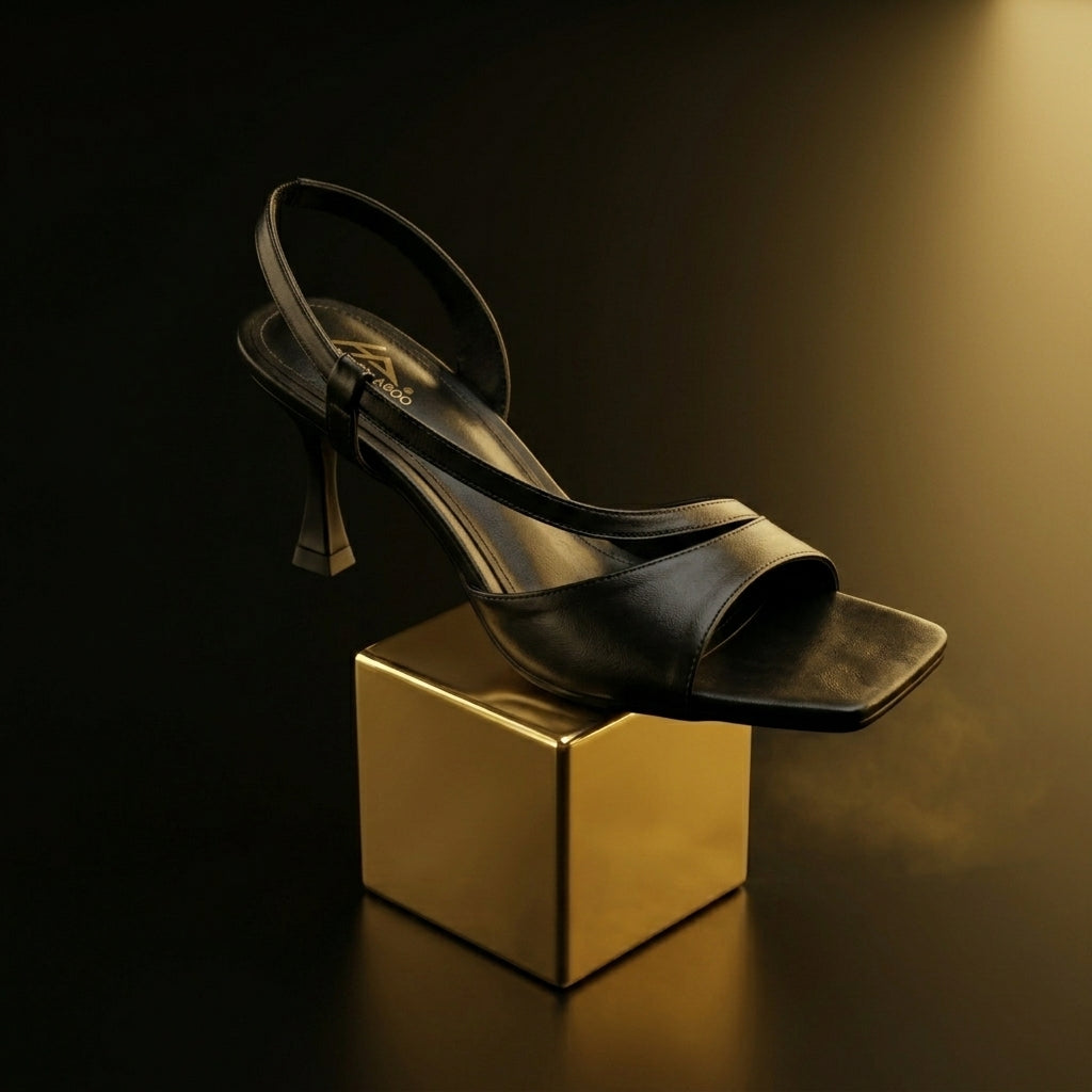 Re13-7cm heeled sandals