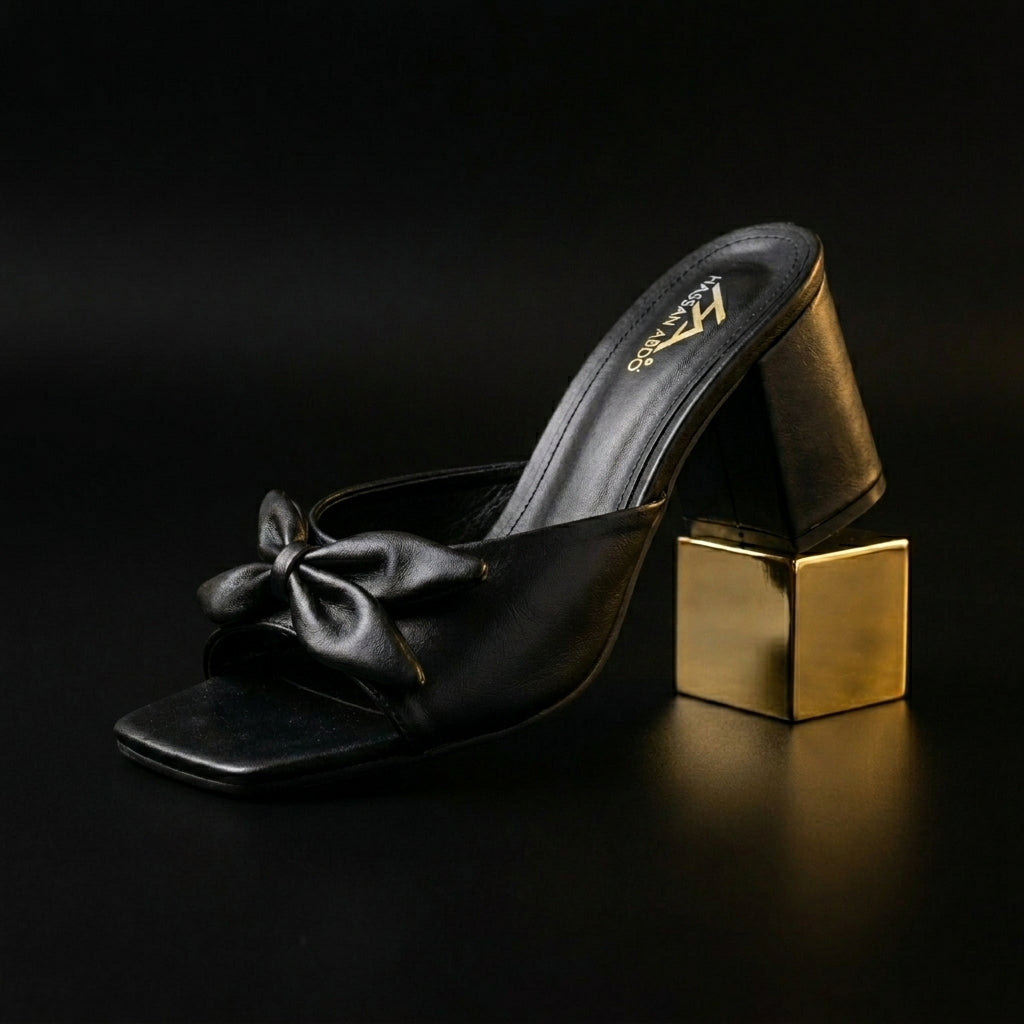 Re16-7cm heeled Slipper