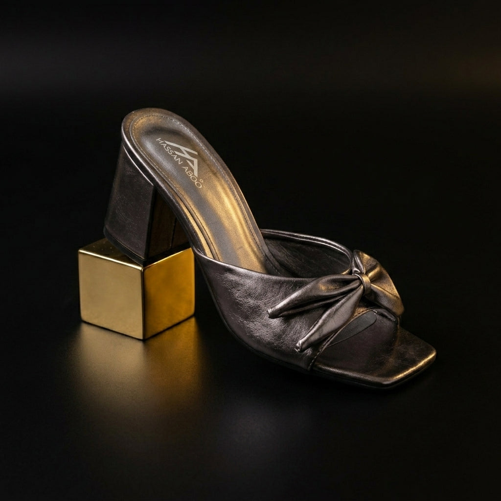 Re16-7cm heeled Slipper