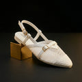 Re 17 - Mesh Slingback Flats