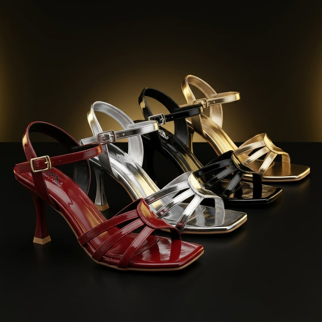 Re12-7cm heeled sandals