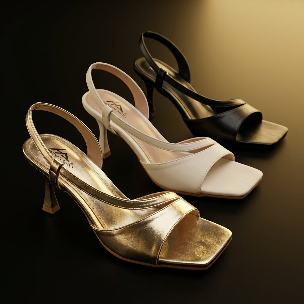 Re13-7cm heeled sandals