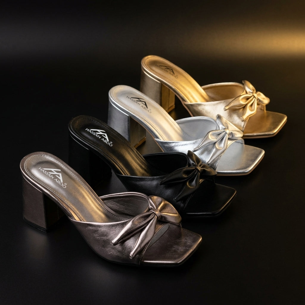 Re16-7cm heeled Slipper