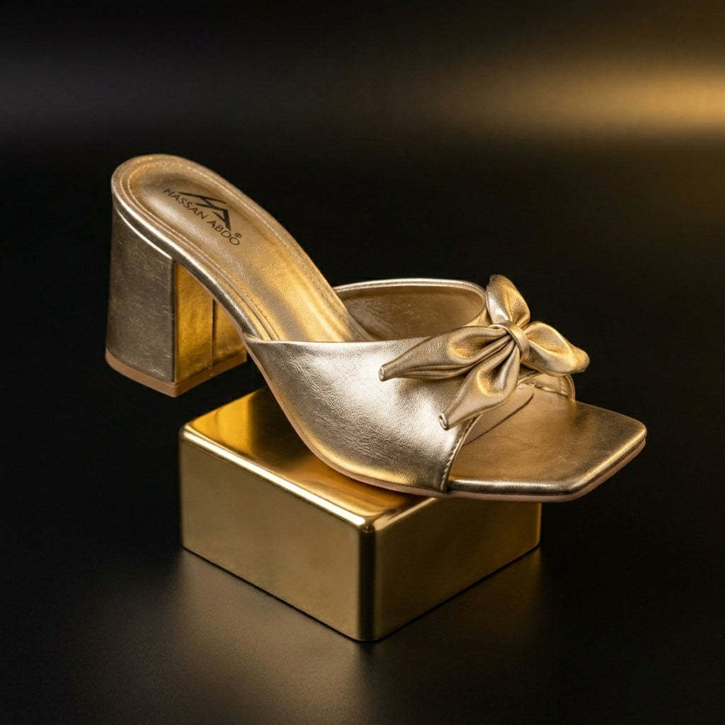 Re16-7cm heeled Slipper