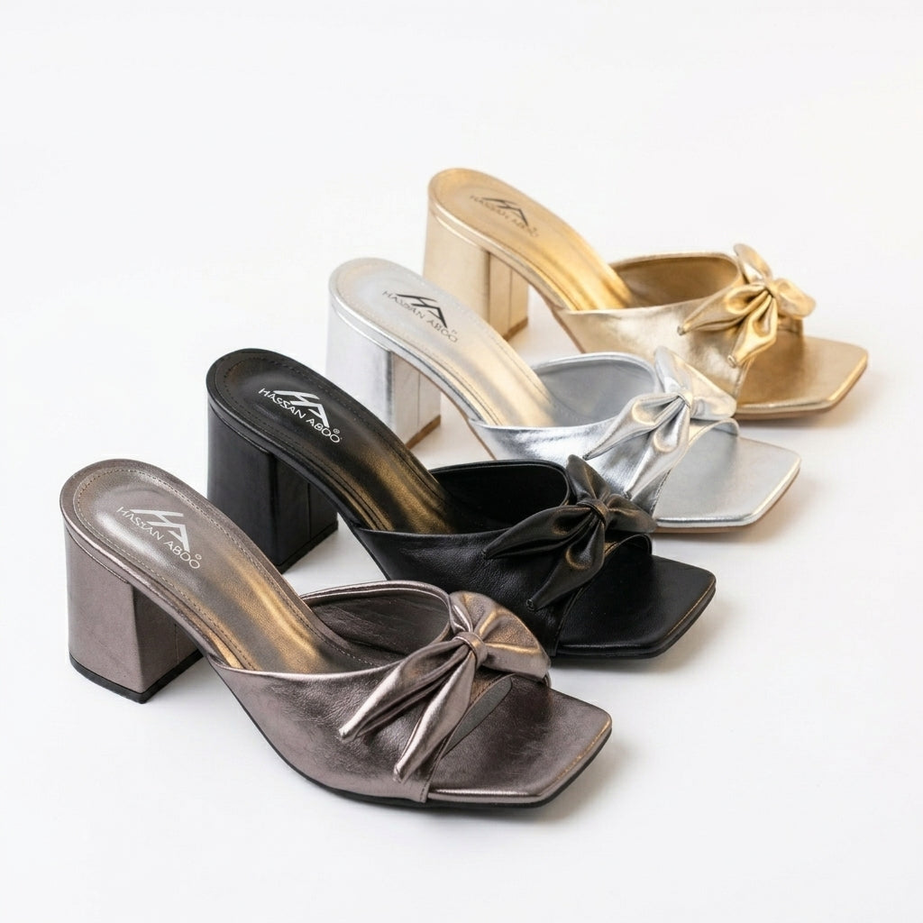 Re16-7cm heeled Slipper