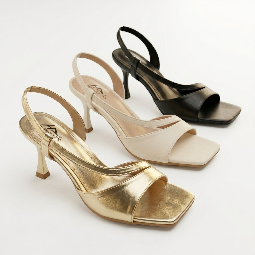 Re13-7cm heeled sandals